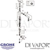 Grohe Concetto Single-Lever Sink Mixer Spares